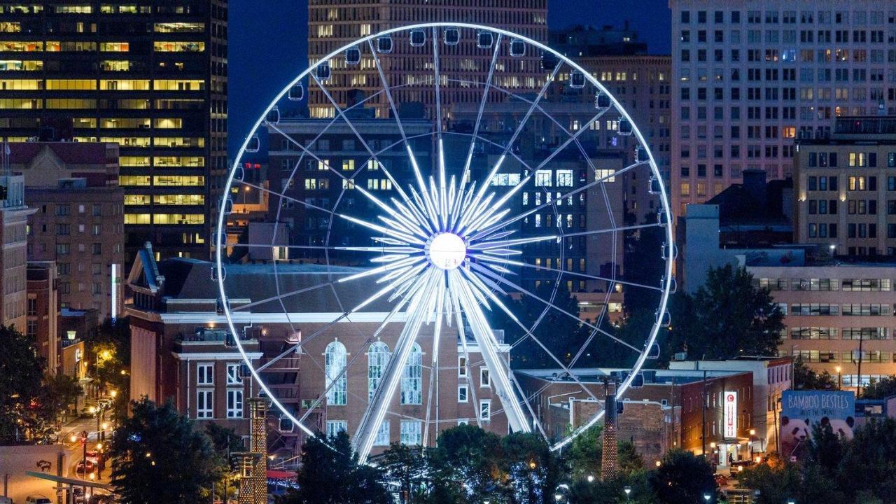 Exclusive Ponce City Rooftop Cityscape Chateau Atlanta Exterior foto